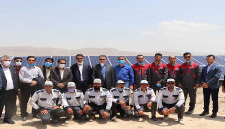 افتتاح نیروگاه-خورشیدی-استان-فارس