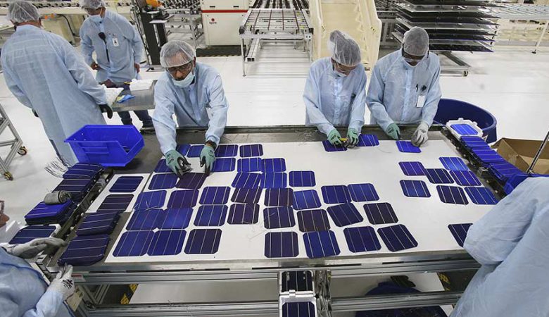 Solar Panels production